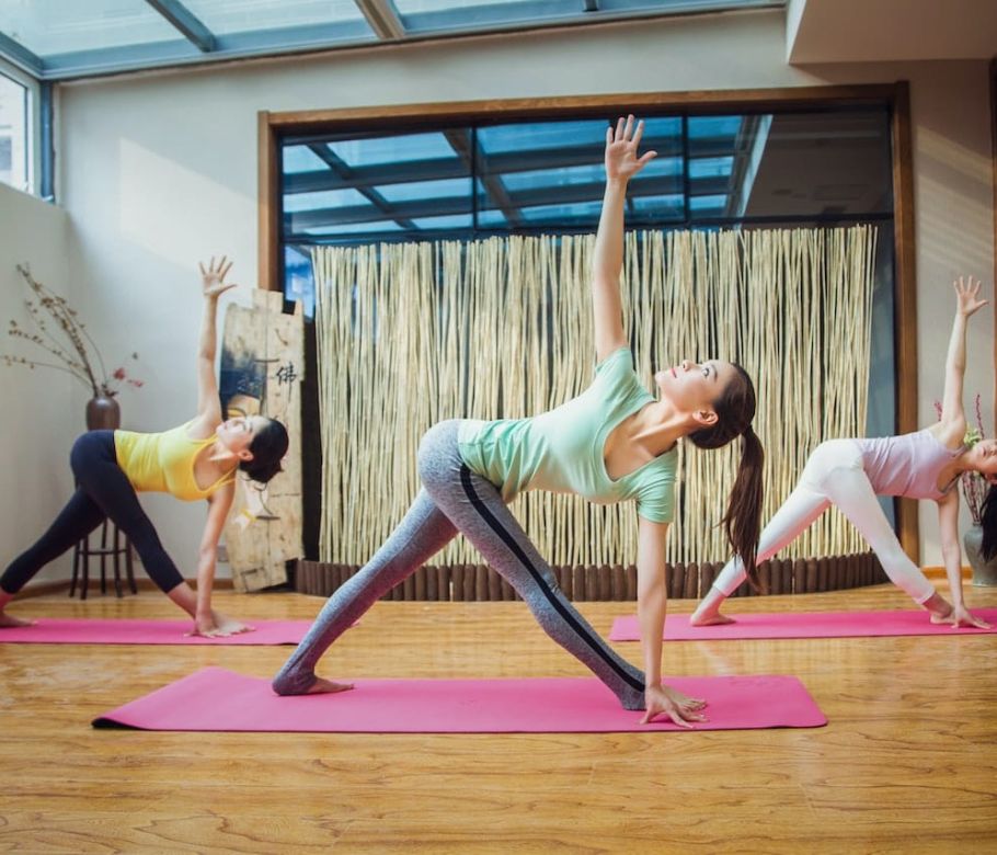 ヨガのレッスン