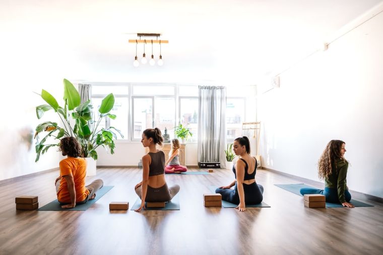 自宅を利用したヨガ教室