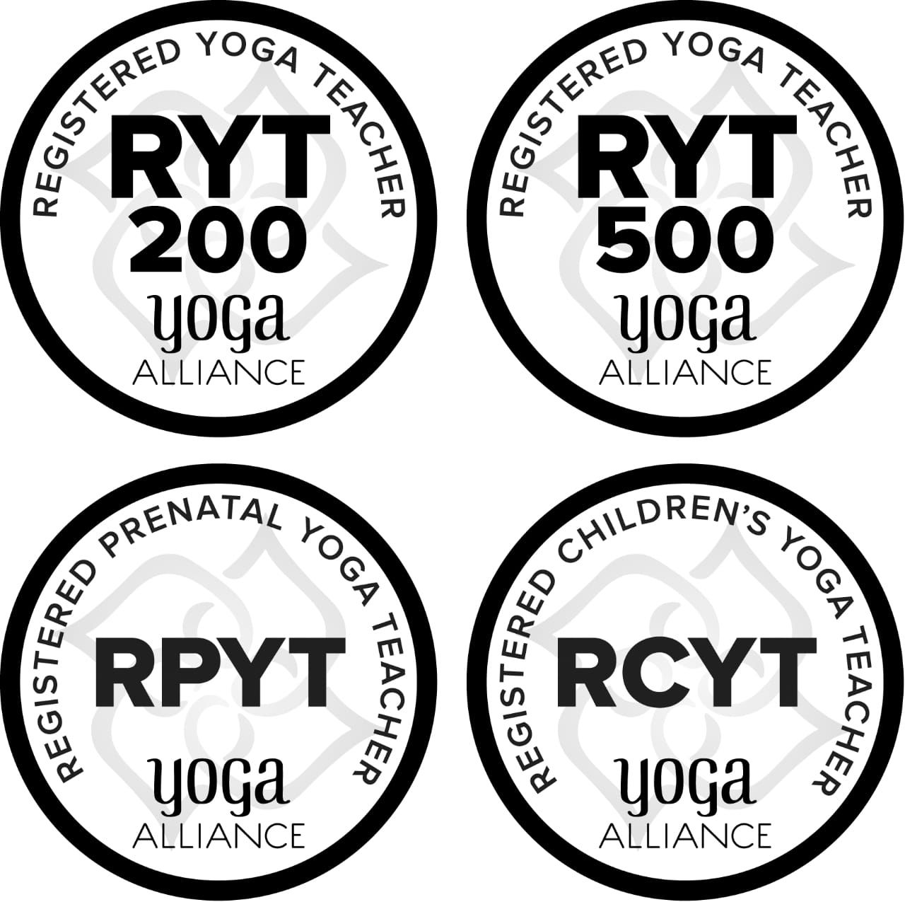 取得できるRYT資格の種類